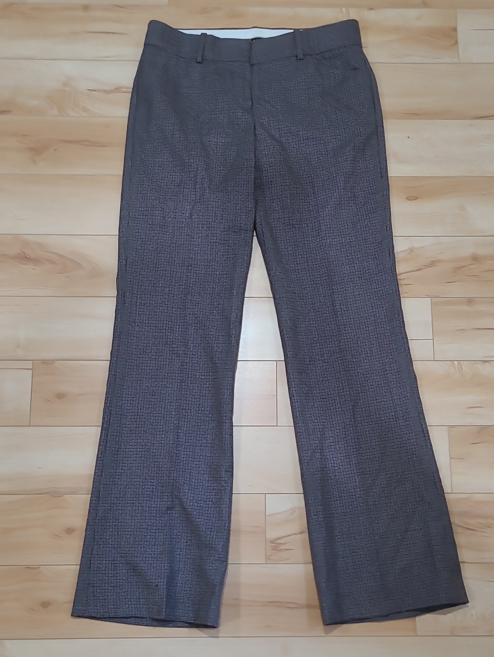 Theory Women's Size 4 Classic Wide-Leg Dress Pants in Brown